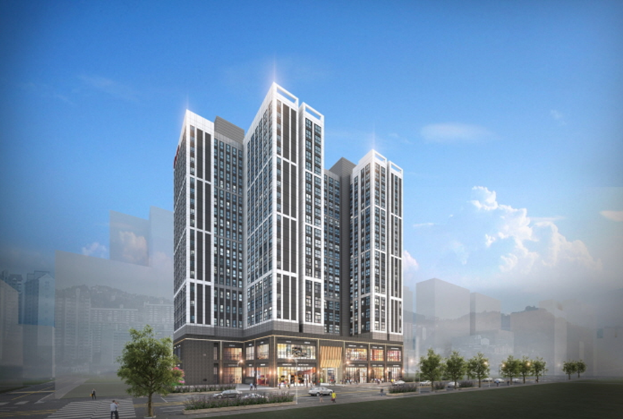 힐스테이트 장안 센트럴 조감도 — 서울 동대문구 오피스텔 분양 잔여세대 투자금 1억원대~ (59㎡·78㎡ 선착순) 현대건설 시공